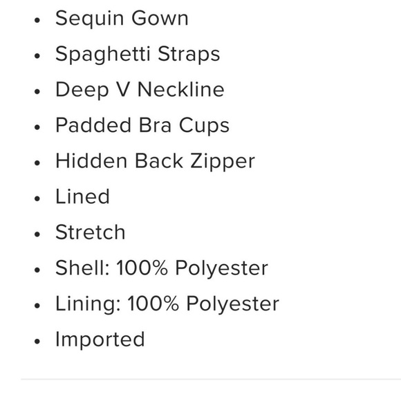 Glam sequins maxi gown - Picture 5 of 5